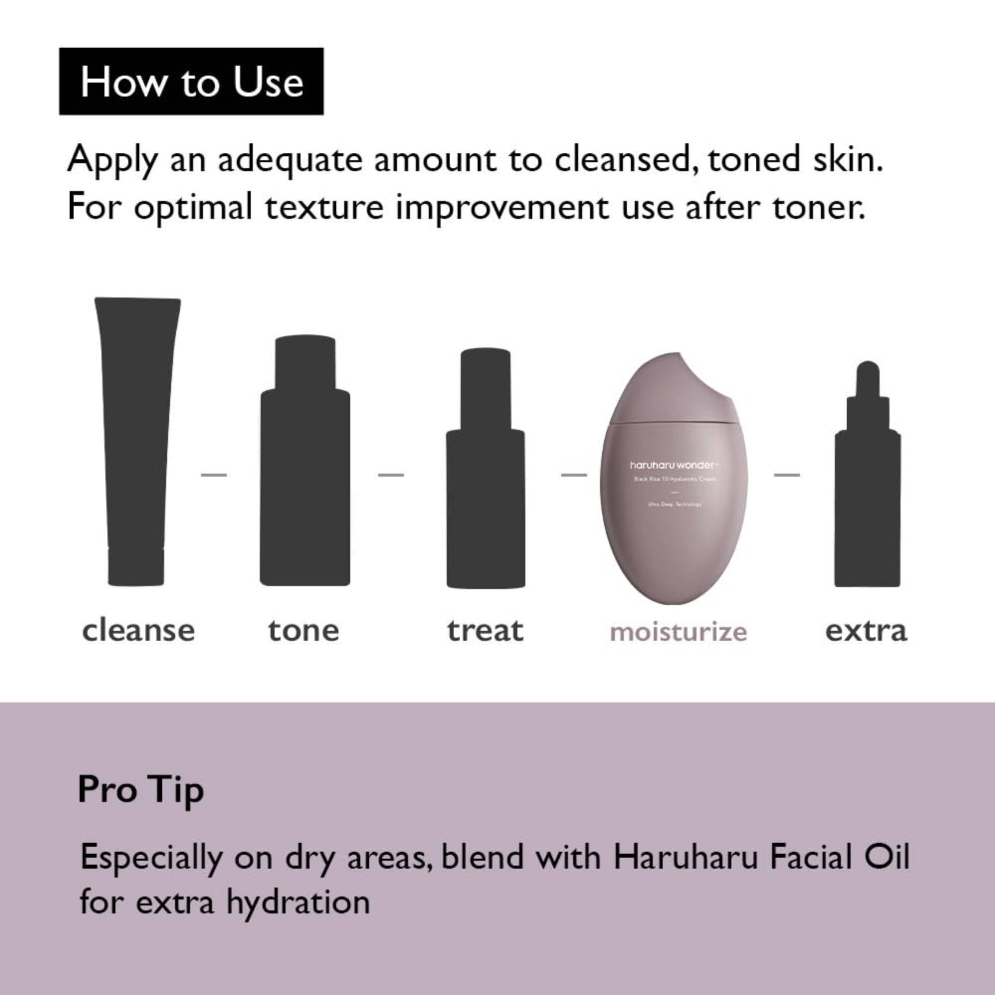 HaruHaru Wonder Black Rice 10 Hyaluronic Cream 50ml - cosmadic