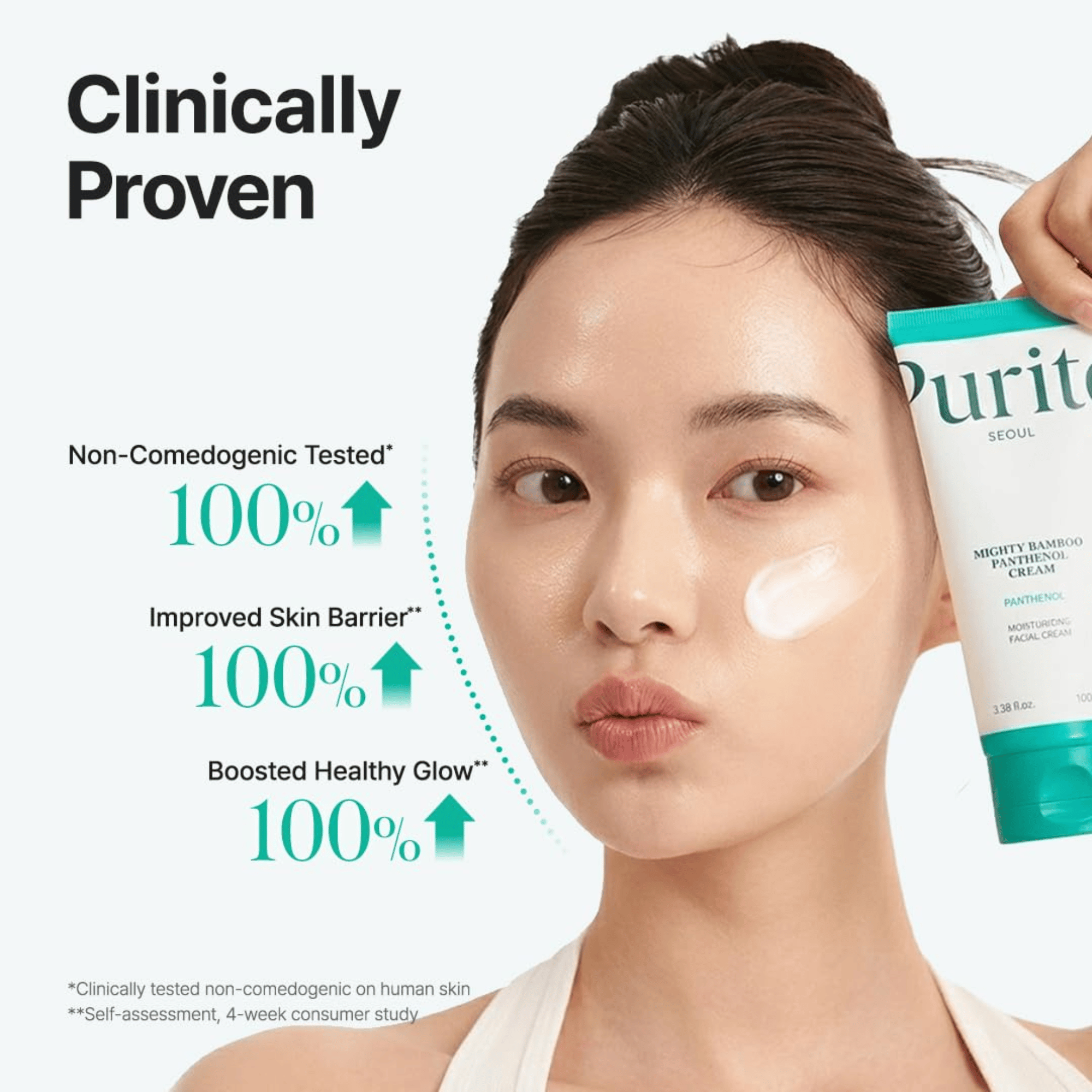 Purito Seoul Mighty Bamboo Panthenol Cream 100ml - cosmadic