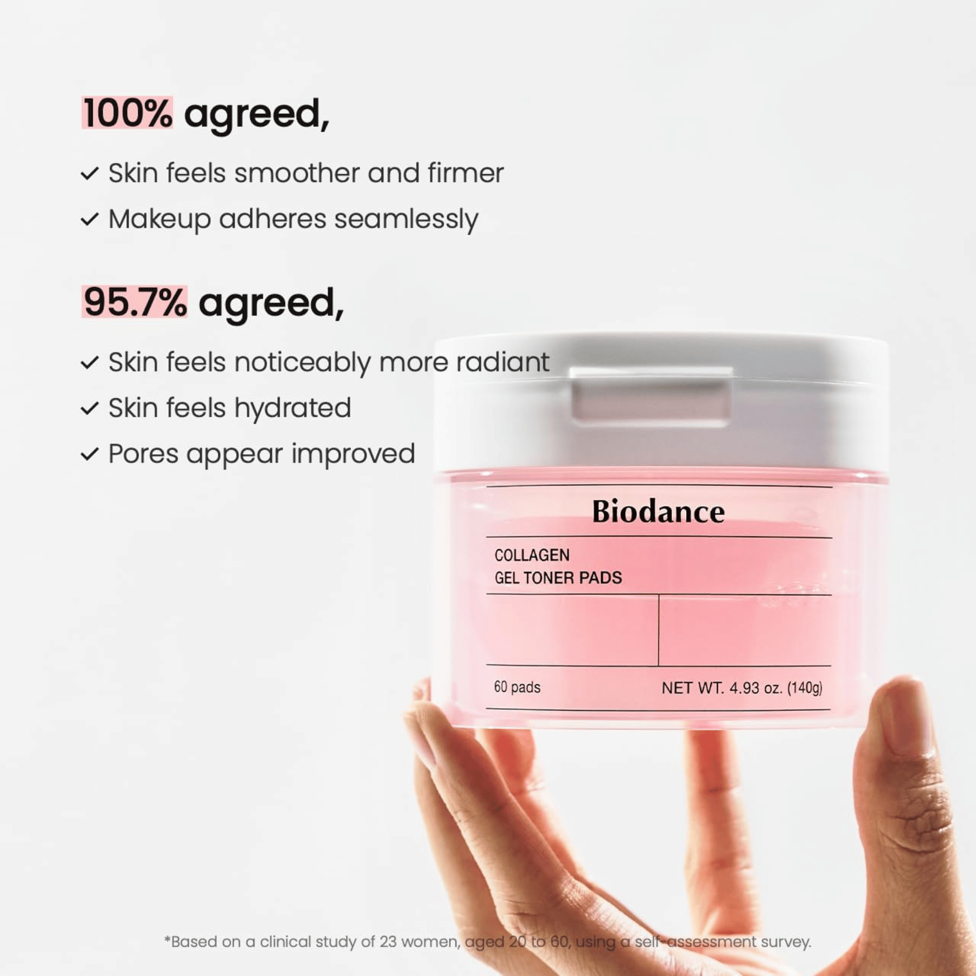 Biodance Collagen Gel Toner Pads 60 Pads - cosmadic
