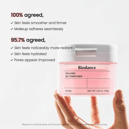 Biodance Collagen Gel Toner Pads 60 Pads - cosmadic