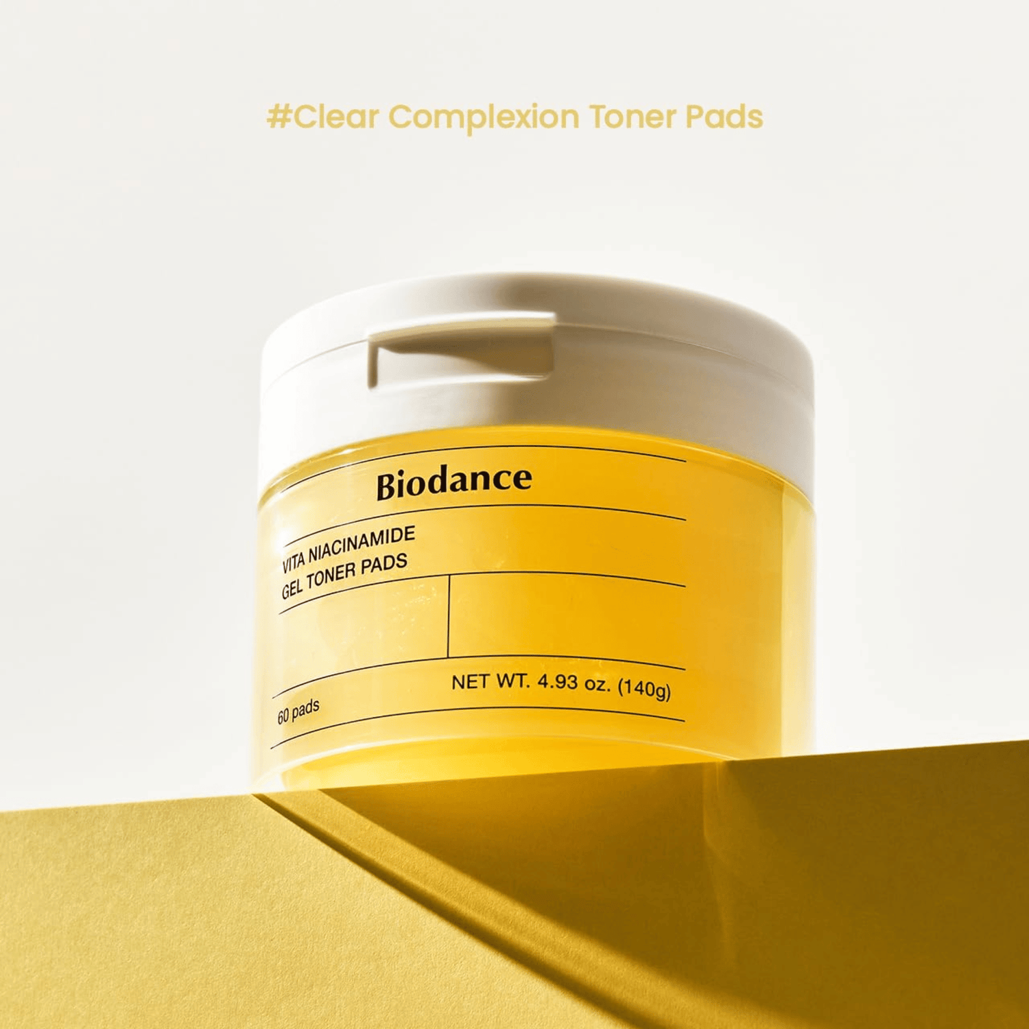 Biodance Vita Niacinamide Gel Toner Pad 60 Pads - cosmadic