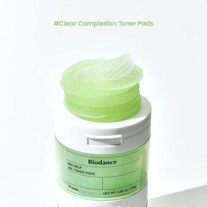 Biodance Sea Kelp Gel Toner Pads 60 Pads - cosmadic