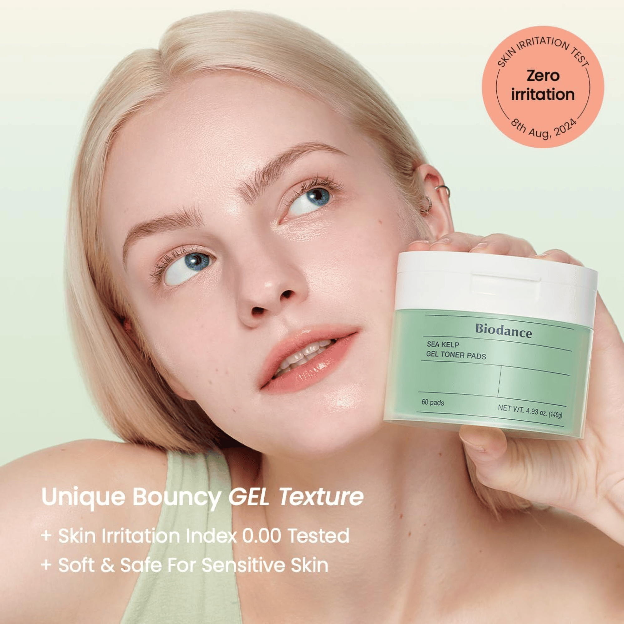 Biodance Sea Kelp Gel Toner Pads 60 Pads - cosmadic