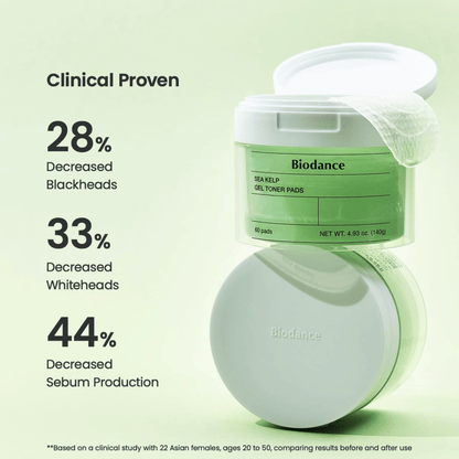 Biodance Sea Kelp Gel Toner Pads 60 Pads - cosmadic