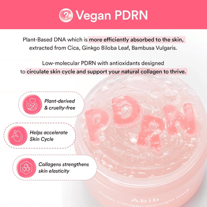 Abib PDRN Collagen Overnight Mask 80ml - cosmadic