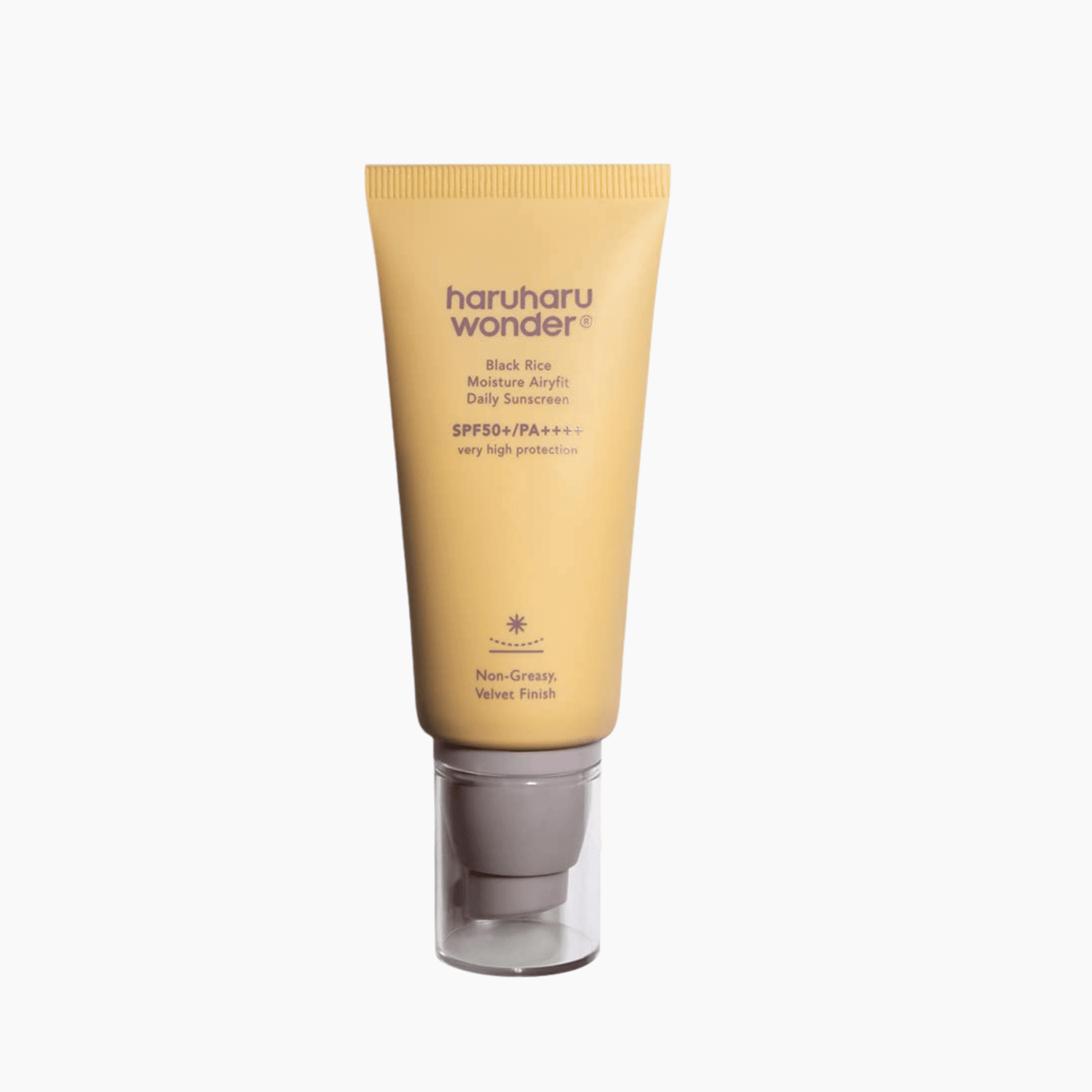 HaruHaru Wonder Black Rice Moisture Airyfit Daily Sunscreen SPF 50+/PA++++ 50ml - cosmadic