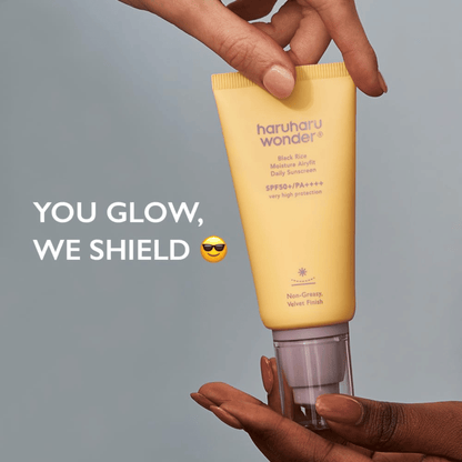 HaruHaru Wonder Black Rice Moisture Airyfit Daily Sunscreen SPF 50+/PA++++ 50ml - cosmadic