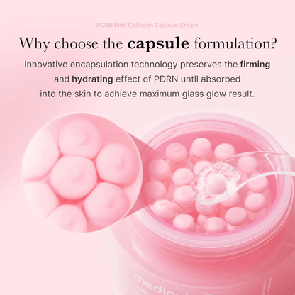Medicube PDRN Pink Collagen Capsule Cream 55g - cosmadic