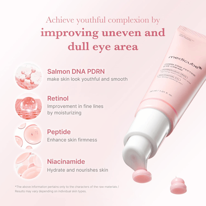 Medicube PDRN Pink Peptide Eye Cream 30ml - cosmadic