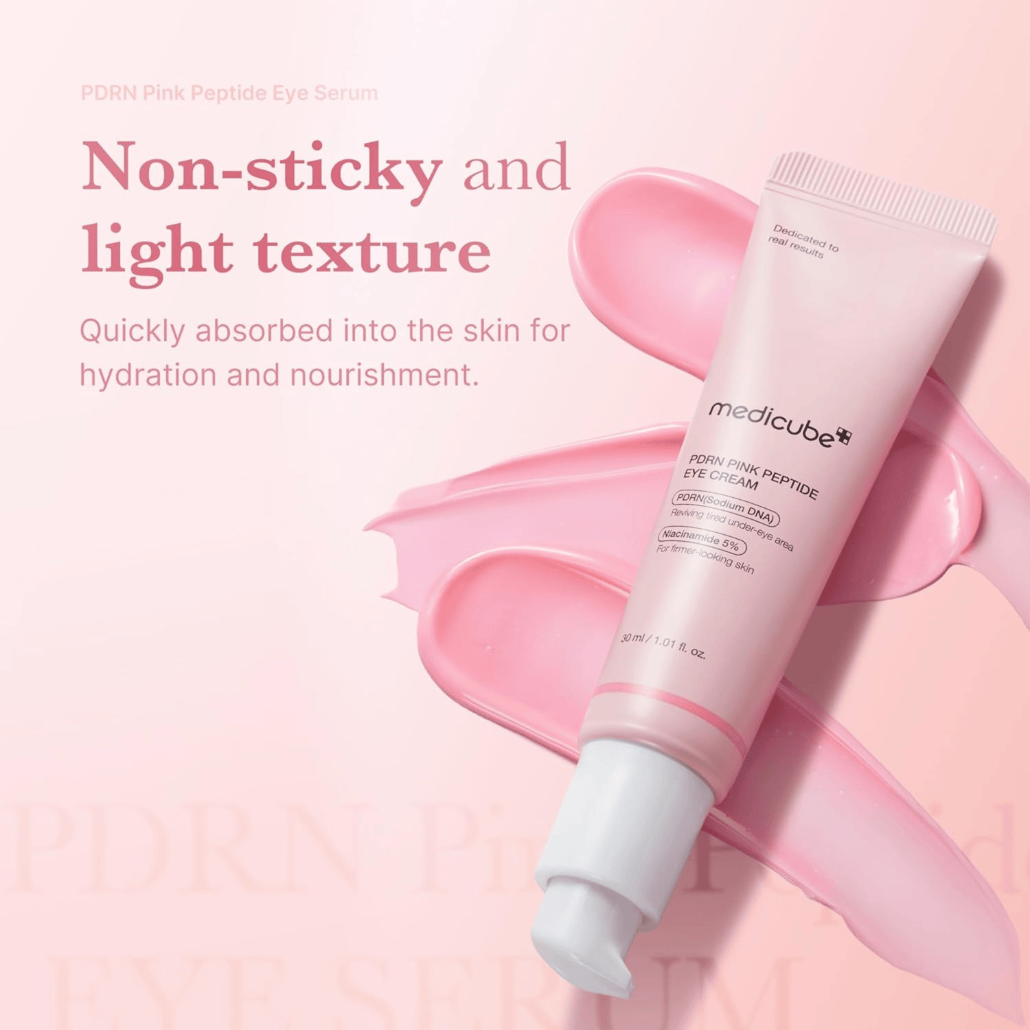 Medicube PDRN Pink Peptide Eye Cream 30ml - cosmadic