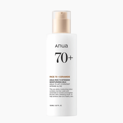Anua Rice 70 Intensive Moisturizing Milk 150ml - cosmadic