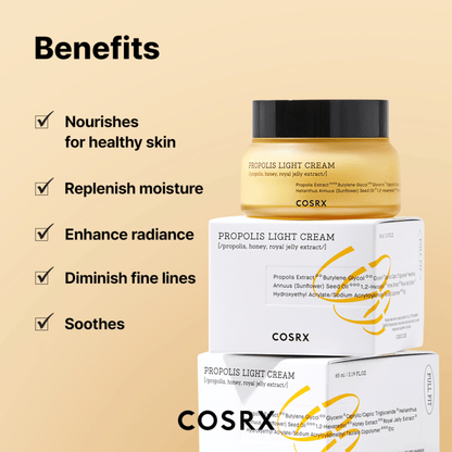 COSRX Propolis Light Cream 65ml - cosmadic