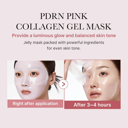 MEDICUBE PDRN Pink Collagen Gel Mask 1x - cosmadic