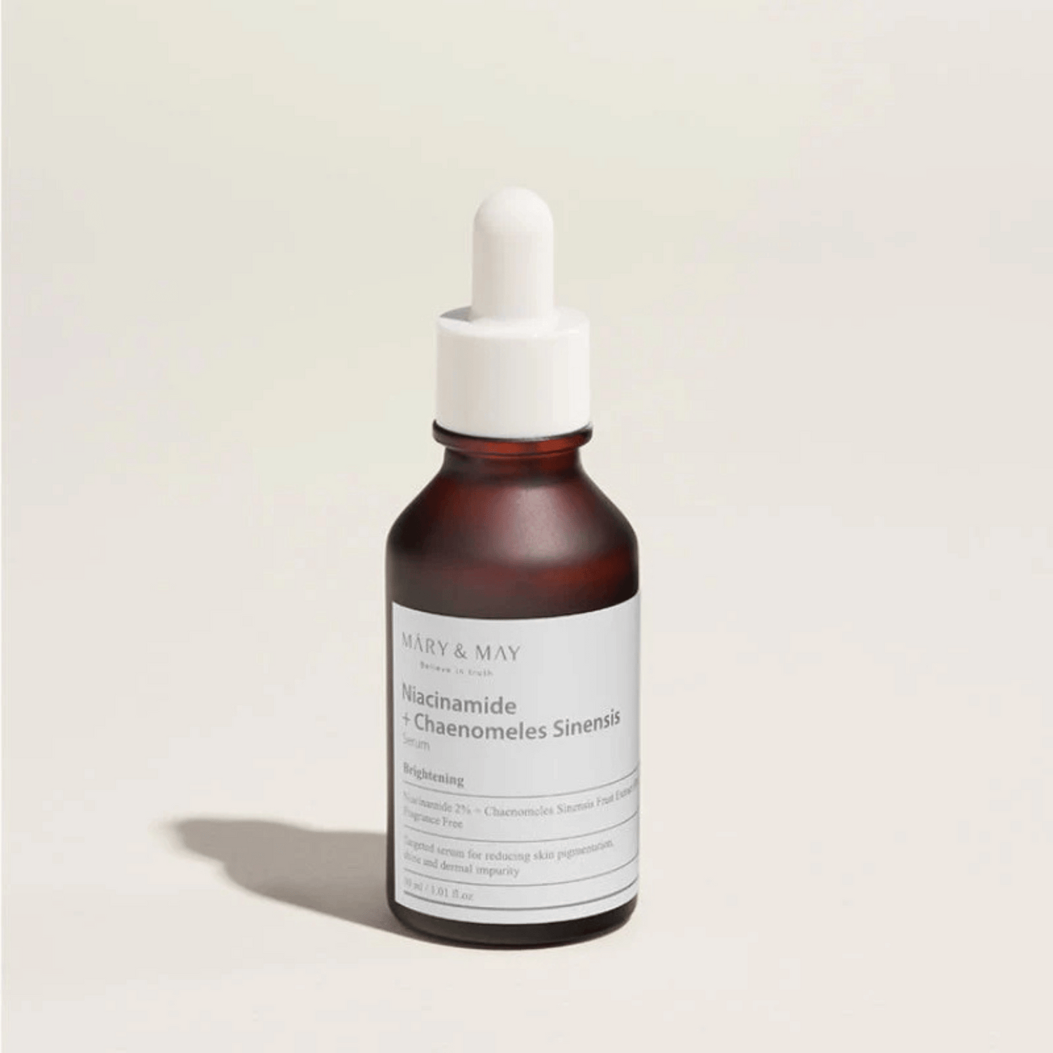 MARY &amp; MAY Niacinamide + Chaenomeles Sinensis Serum 30ml - cosmadic