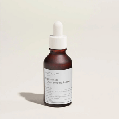 MARY &amp; MAY Niacinamide + Chaenomeles Sinensis Serum 30ml - cosmadic