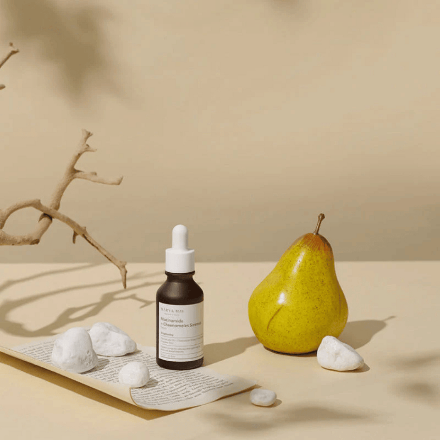 MARY &amp; MAY Niacinamide + Chaenomeles Sinensis Serum 30ml - cosmadic