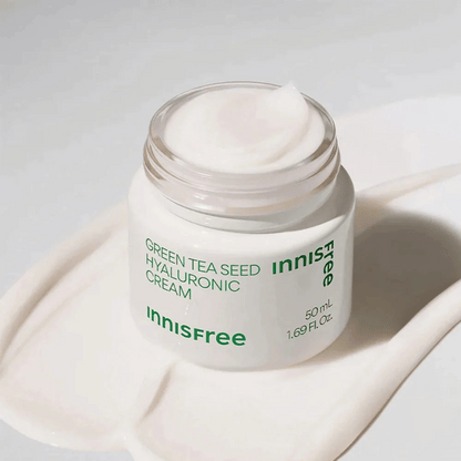 Innisfree Green Tea Seed Hyaluronic Cream 50ml - cosmadic