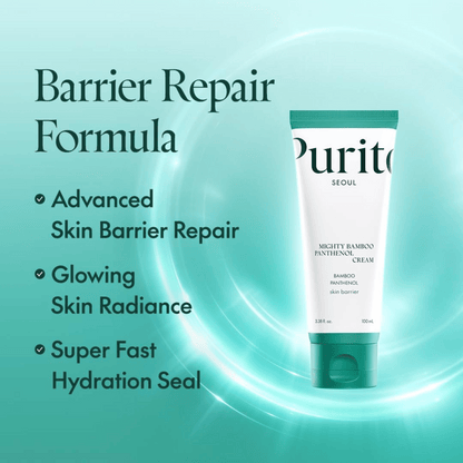 Purito Mighty Bamboo Panthenol Cream 100ml - cosmadic