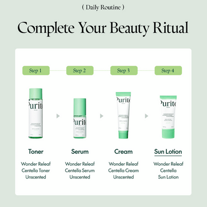 Purito Wonder Releaf Centella Daily Sun Lotion SPF50+ PA++++ 60ml - cosmadic