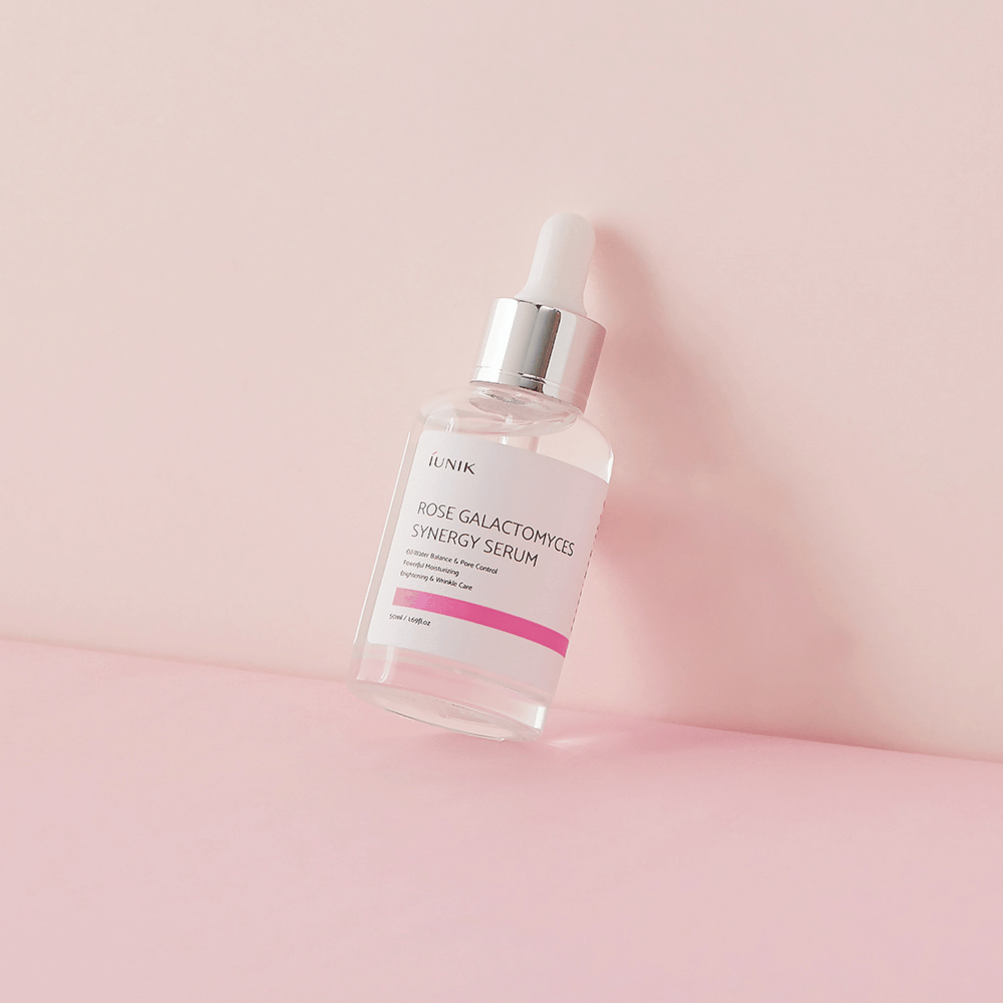 iUNIK Rose Galactomyces Synergy Serum 50ml - cosmadic