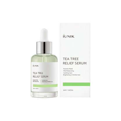 iUNIK Tea Tree Relief Serum 50ml - cosmadic