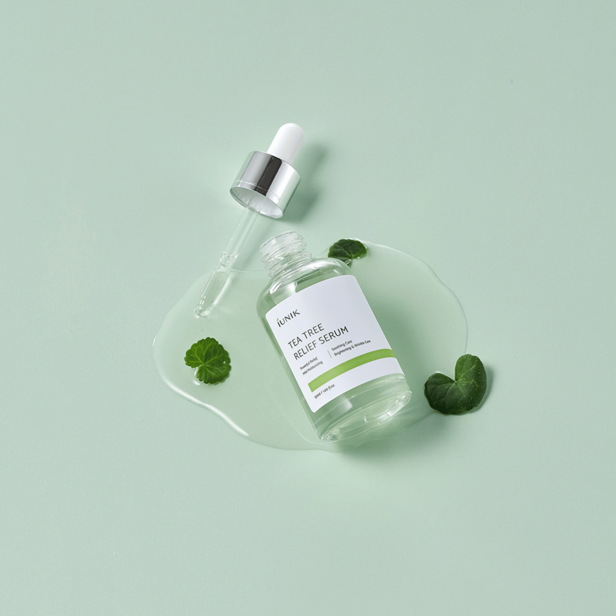 iUNIK Tea Tree Relief Serum 50ml - cosmadic