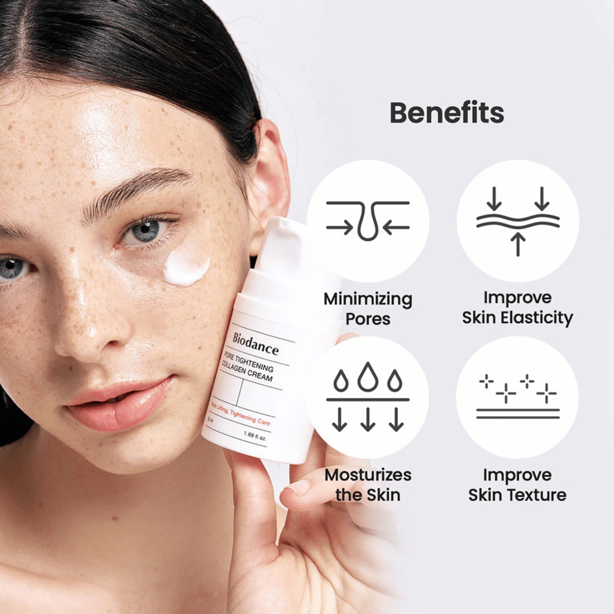 Biodance Pore Tightening Collagen Cream 50ml - cosmadic