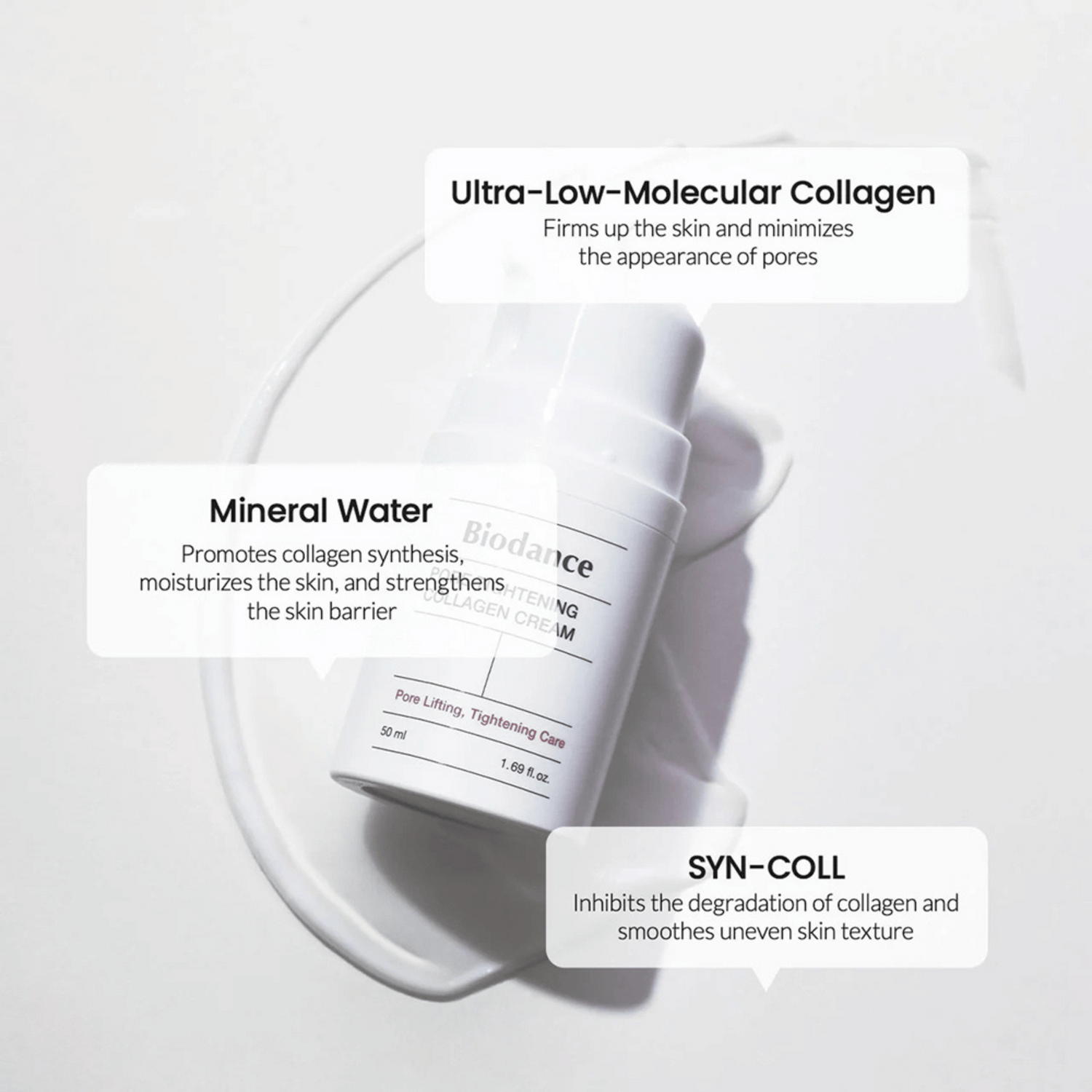 Biodance Pore Tightening Collagen Cream 50ml - cosmadic