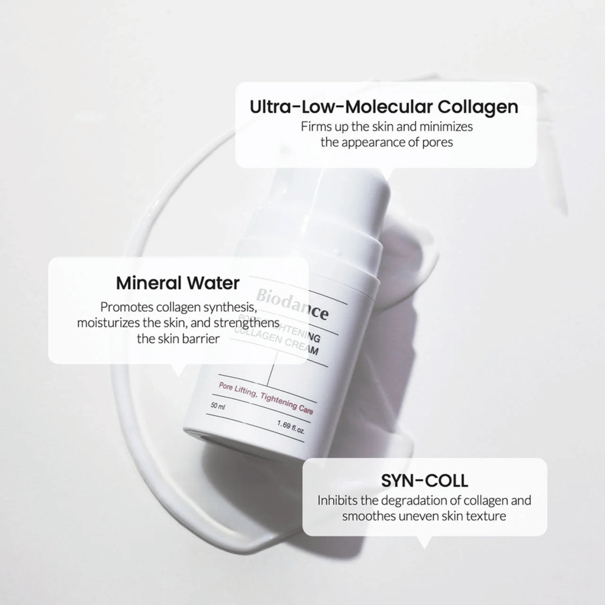 Biodance Pore Tightening Collagen Cream 50ml - cosmadic