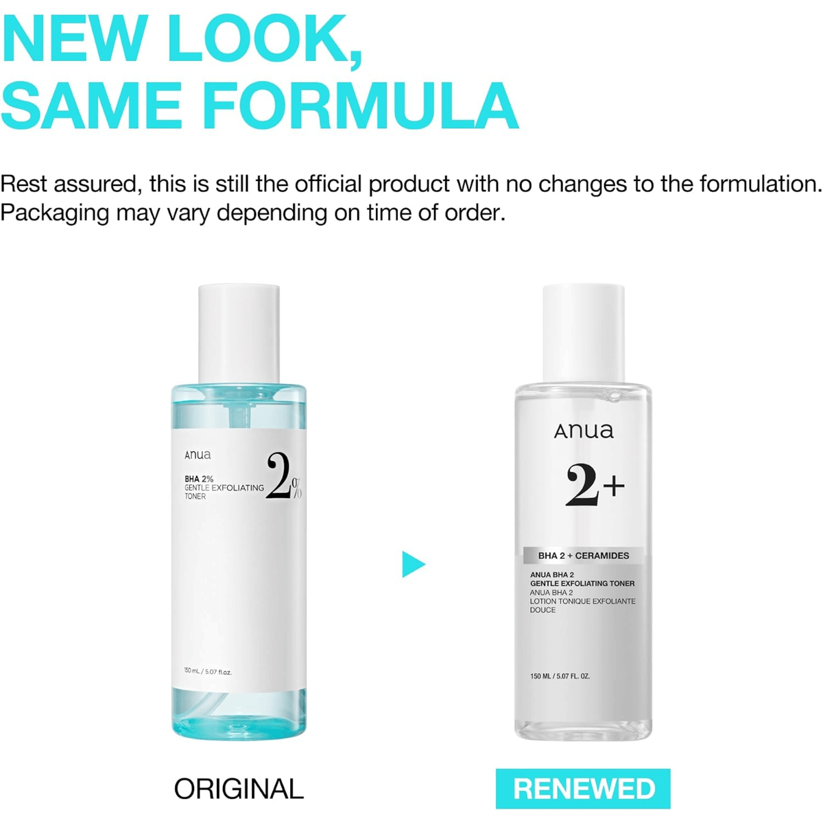 Anua BHA 2% Gentle Exfoliating Toner 150ml - cosmadic