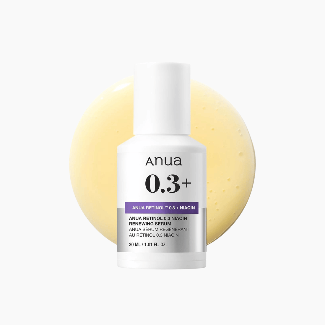 Anua Retinol 0.3+ Niacin Renewing Serum 30ml - cosmadic