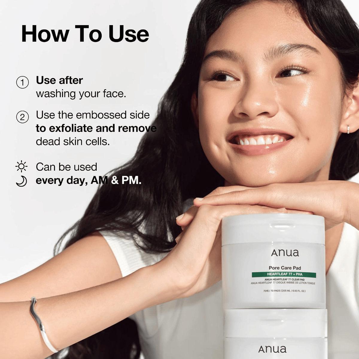 Anua Heartleaf 77 Clear Pad 70 Pads - cosmadic