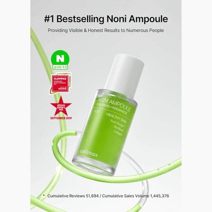 Celimax Noni Ampoule Calming + Radiance 30ml - cosmadic