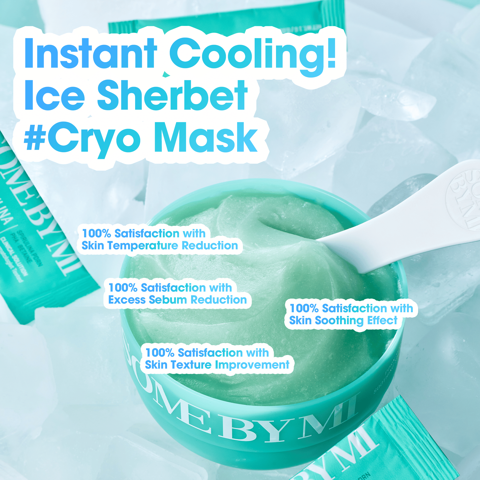 SOME BY MI Spirulina Soothing Sherbet Mask 10 Sticks - cosmadic