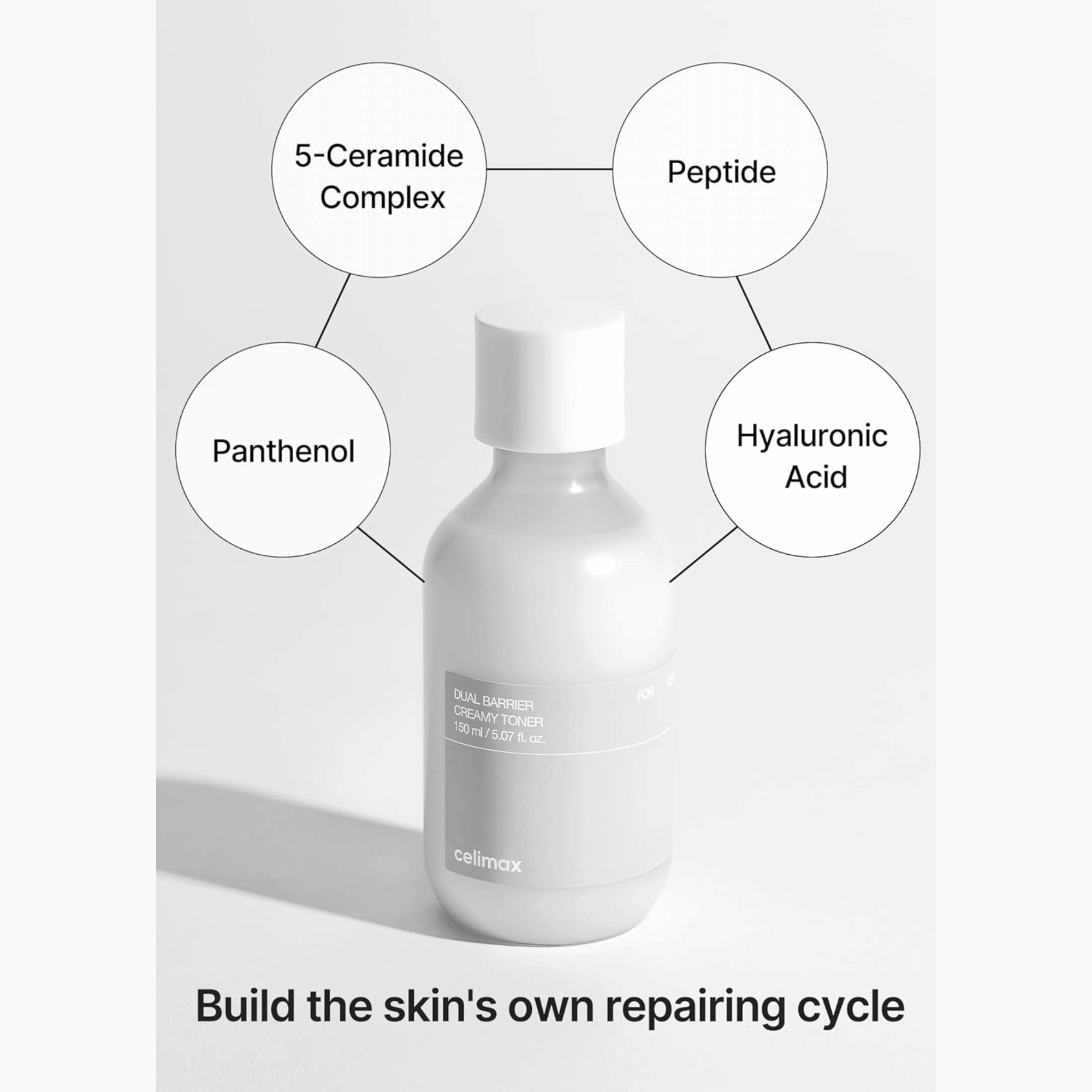 Celimax Dual Barrier Creamy Toner 150ml - cosmadic