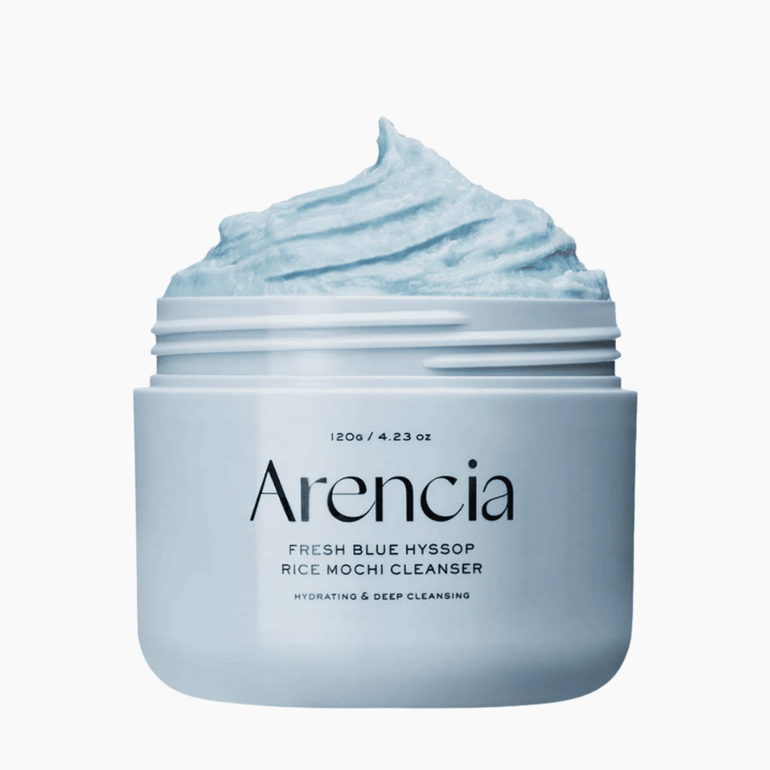 Arencia Fresh Blue Hyssop Rice Mochi Cleanser - cosmadic