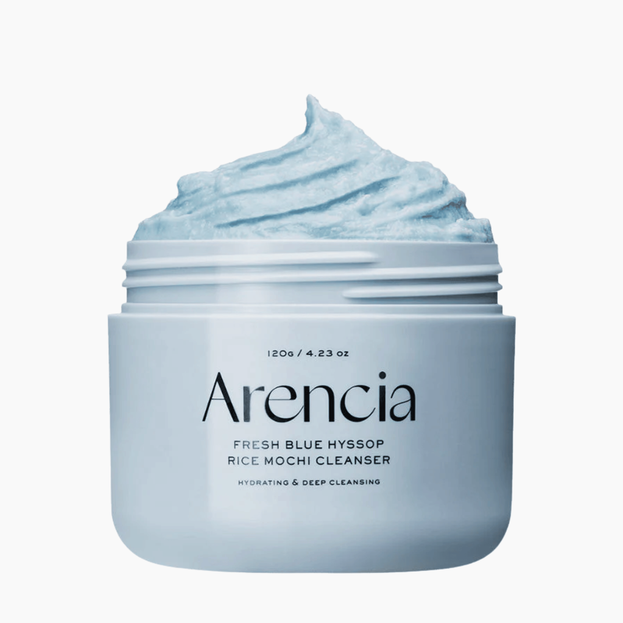 Arencia Fresh Blue Hyssop Rice Mochi Cleanser - cosmadic