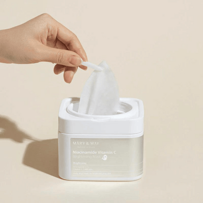 MARY &amp; MAY Niacinamide Vitamin C Brightening Mask 30Stk - cosmadic