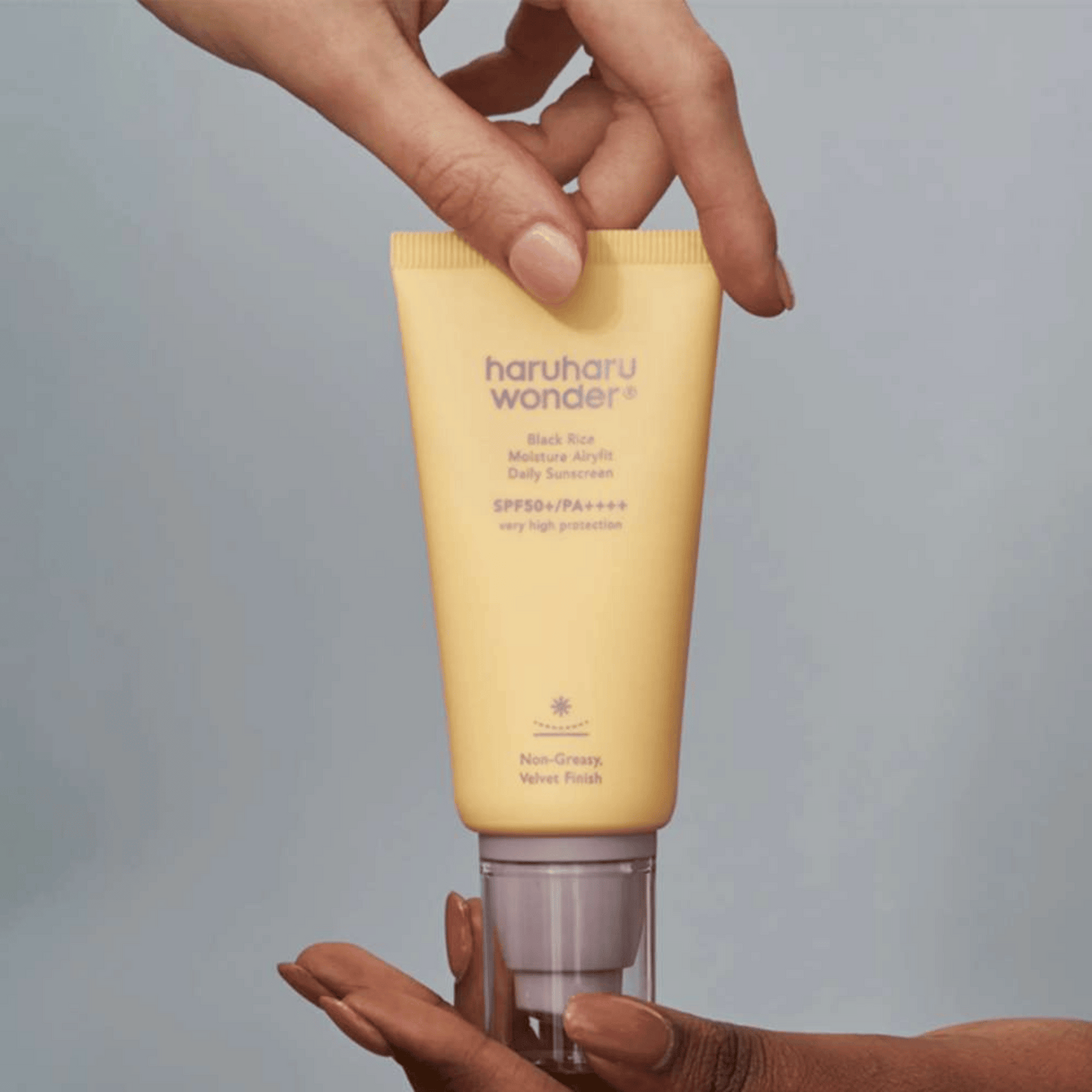 HaruHaru Wonder Black Rice Moisture Airyfit Daily Sunscreen SPF 50+/PA++++ 50ml - cosmadic