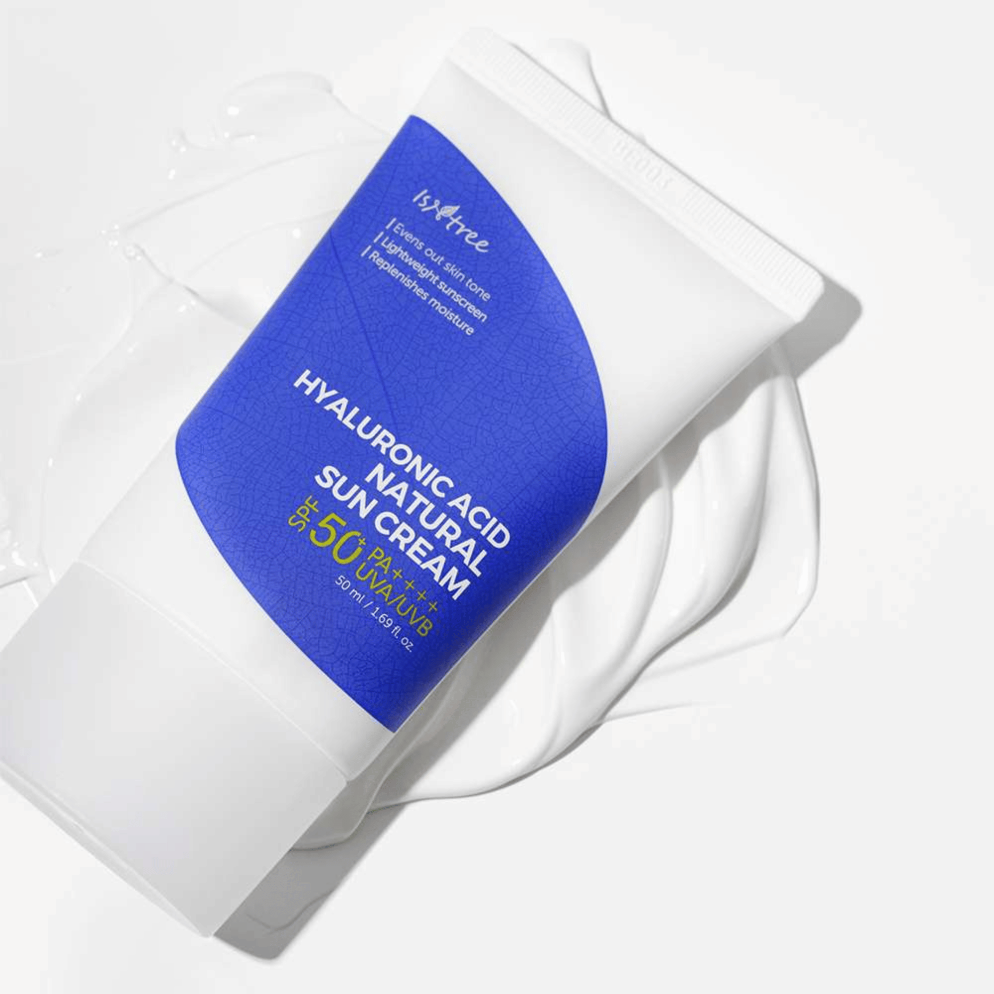 Isntree Hyaluronic Acid Natural Sun Cream 50ml SPF50+PA++++ - cosmadic