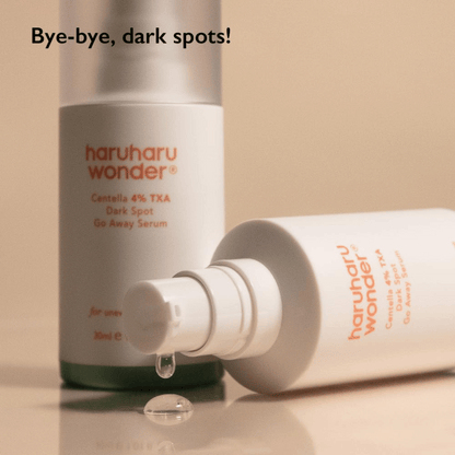 HaruHaru Wonder Centella 4% TXA Dark Spot Go Away Serum 30ml - cosmadic